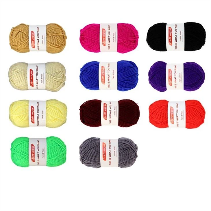 3 ply acrylic yarn