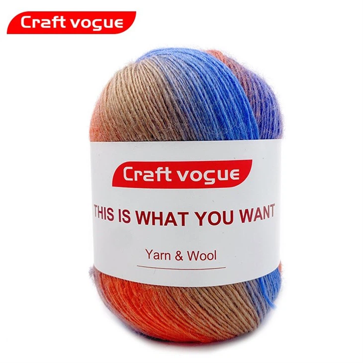 100 wool yarn for knitting